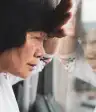 伤心的高级女人