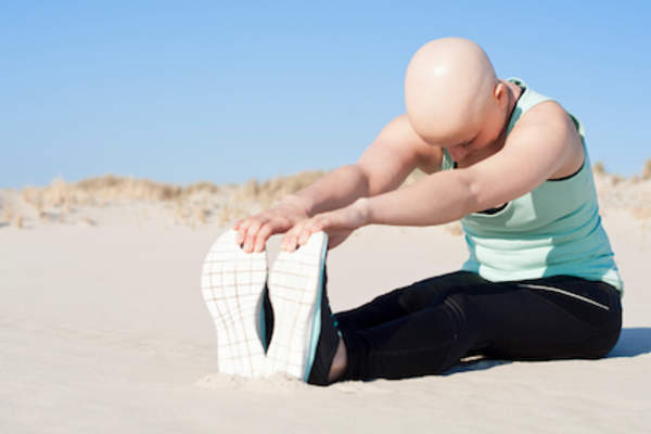 化疗后工作之前伸展。