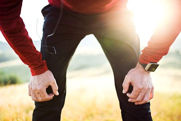 动感十足的膝盖
