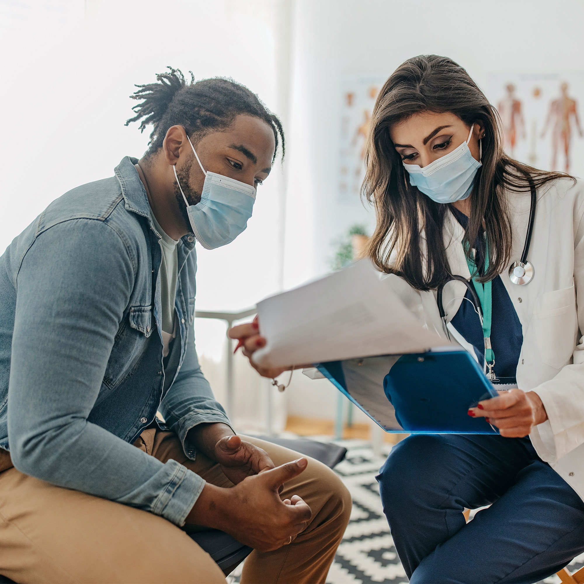 患者向医生咨询