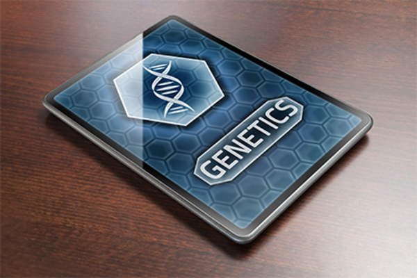 电子平板遗传学。