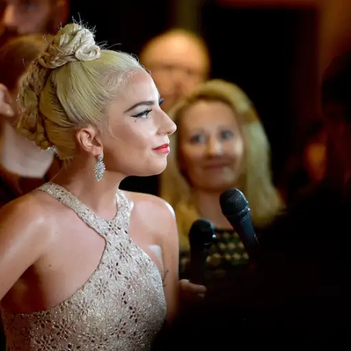 11月29日，Lady Gaga出席在比佛利希尔顿酒店举行的第32届美国电影奖颁奖典礼。
