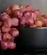 Bunch of red grapes