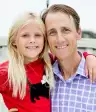 史蒂夫梅伦和他的女儿。