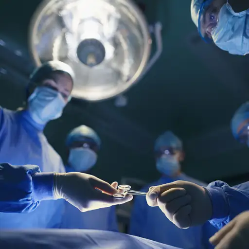 手术中的外科团队