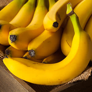 香蕉形象的一群。