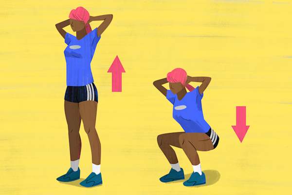 监狱SQUATS-exercises