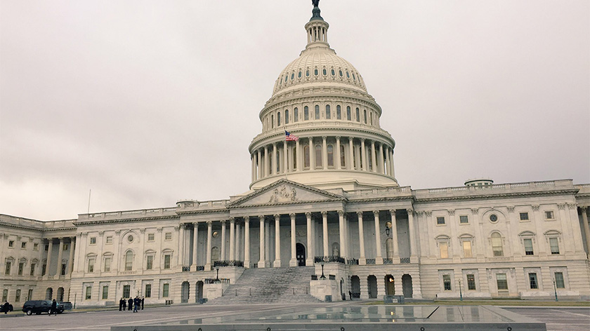 美国国会大厦在华盛顿特区