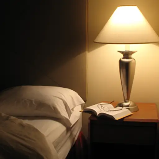 卧室和灯图像