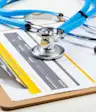 stethoscope clipboard