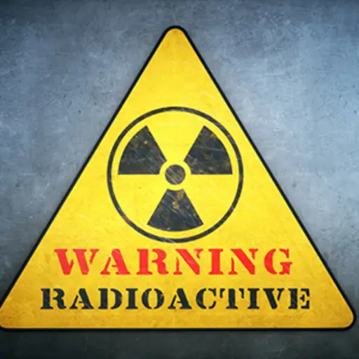 辐射警告标志。