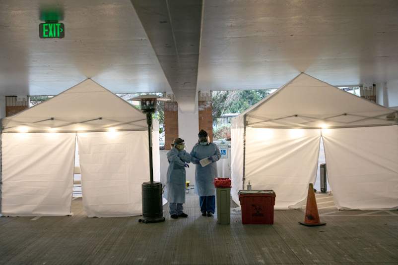 WA COVID-19测试中心