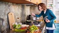 烹饪健康食品，以帮助强直性脊柱炎。