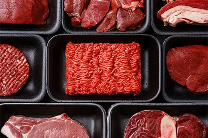 包装好的红肉。