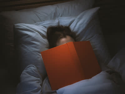 读书时睡着