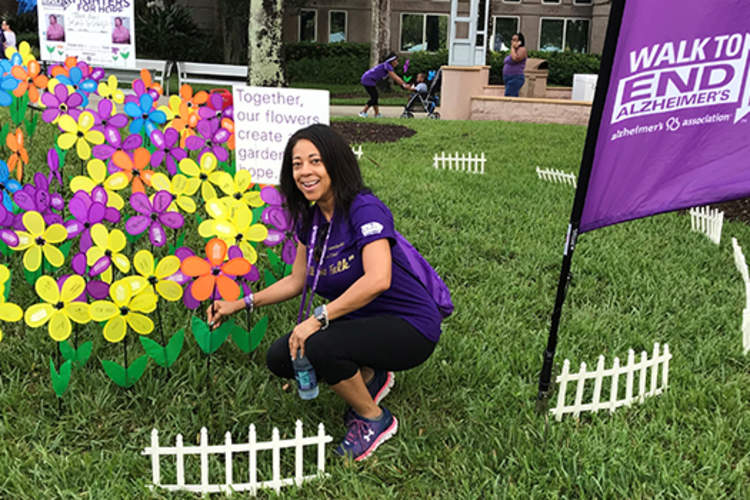 科利特在小步行到结束老年痴呆症。