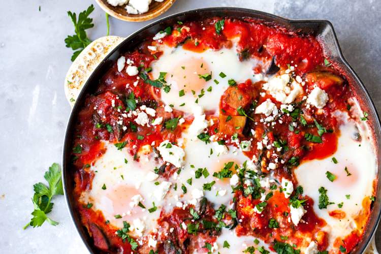 地中海茄子Shakshuka