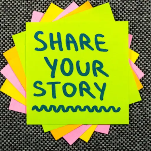 在便利贴上分享你的故事。