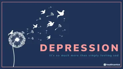 抑郁症图表阅读“这不仅仅是简单的悲伤”