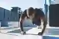 Man doing a pushup 