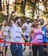 trail running finish line