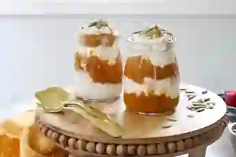 南瓜香料奶酪冻糕