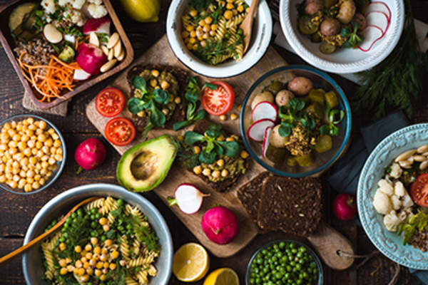 提供健康的食物。