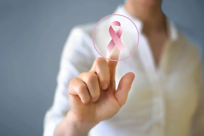 关注乳腺癌。