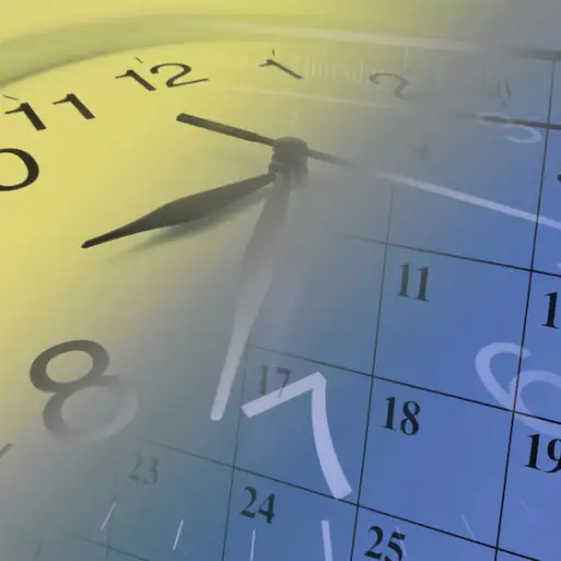 时钟和日历;概念多长时间。