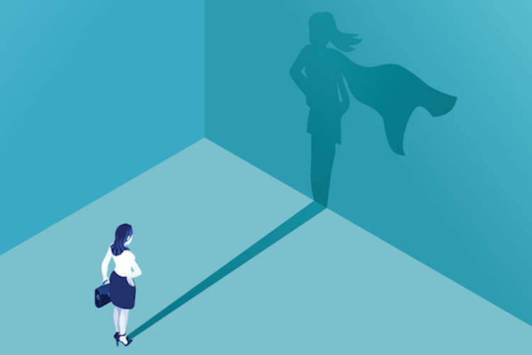 实业家超级英雄的影子