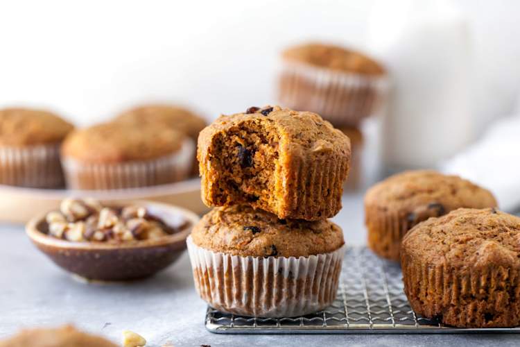 全麦牵牛花松饼