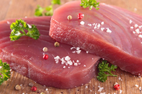 鲜金枪鱼牛排图片