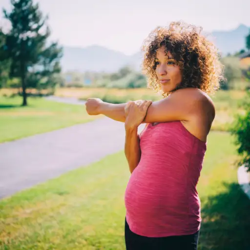 妊娠期锻炼前的孕妇