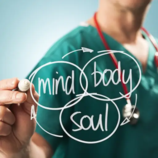 医学中的思想、身体和灵魂。