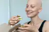 cancer survivor eating