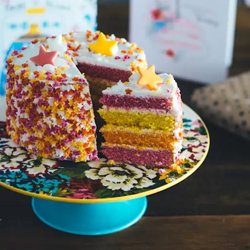 colorful cake