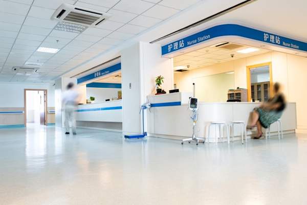 空护士工作站在医院