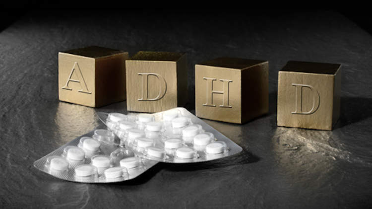 ADHD字母块和ADHD药物