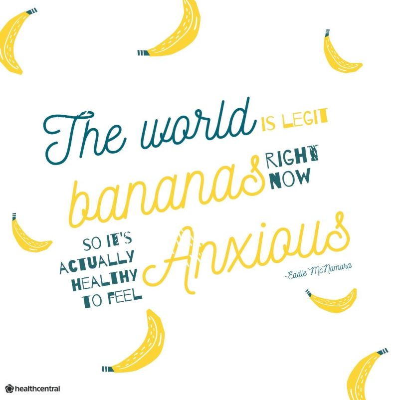 “世界是合法的香蕉，现在，所以它实际上是健康感到焦虑。”