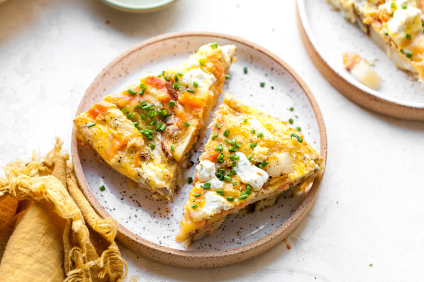 Smoked-Salmon Breakfast Bake Recipe