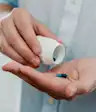 taking a pill