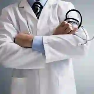 Doctor with stethoscope image.