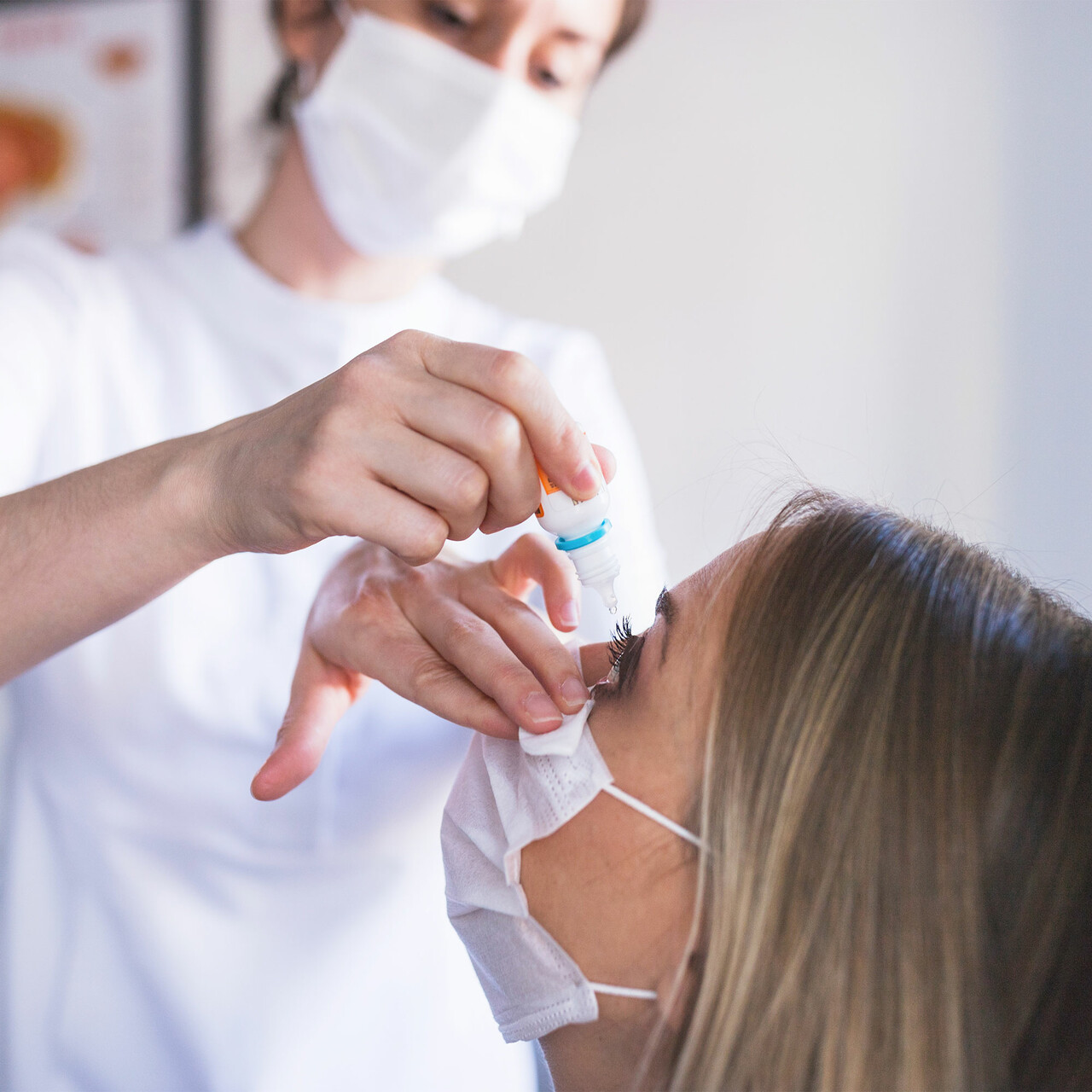 医学专业管理病人的眼药水