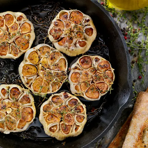 roasted garlic