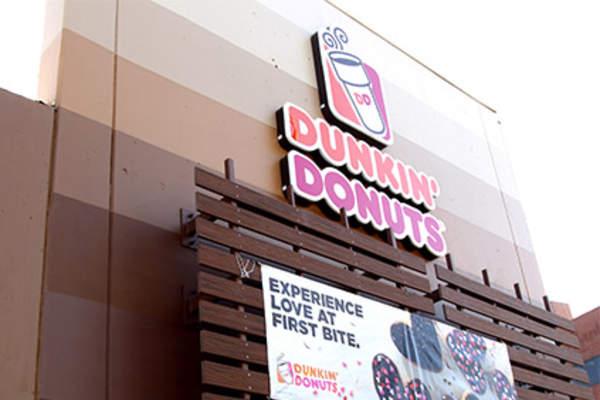 邓肯甜甜圈标志。