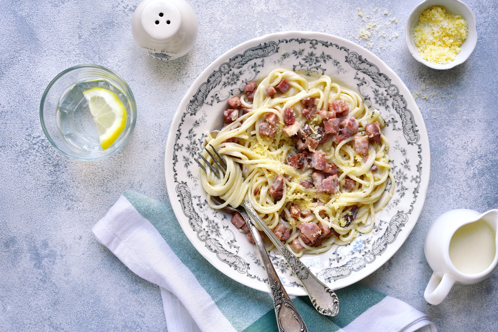 Heartburn Friendly Recipe: Pasta with Chicken and Bacon - Acid Reflux