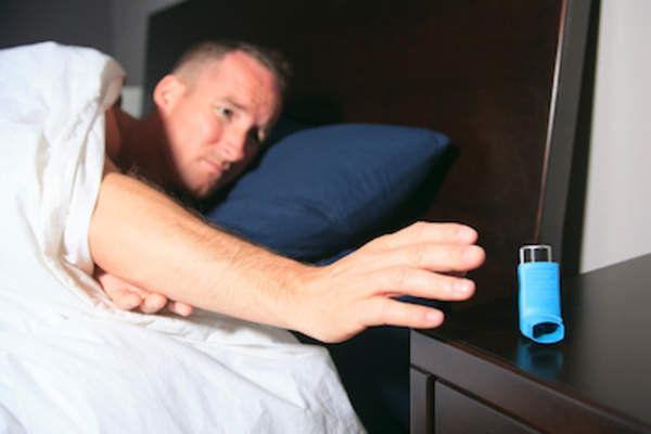 醒来需要吸入器