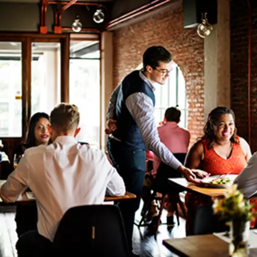 Restaurant seating.