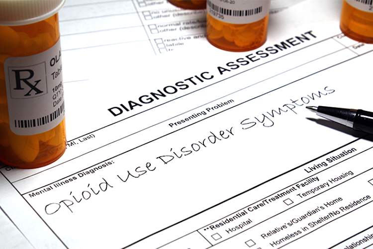 医生办公室的阿片类药物。