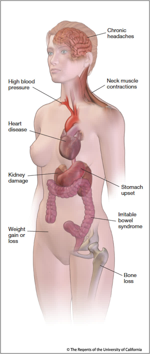 如何心境障碍影响你的身体